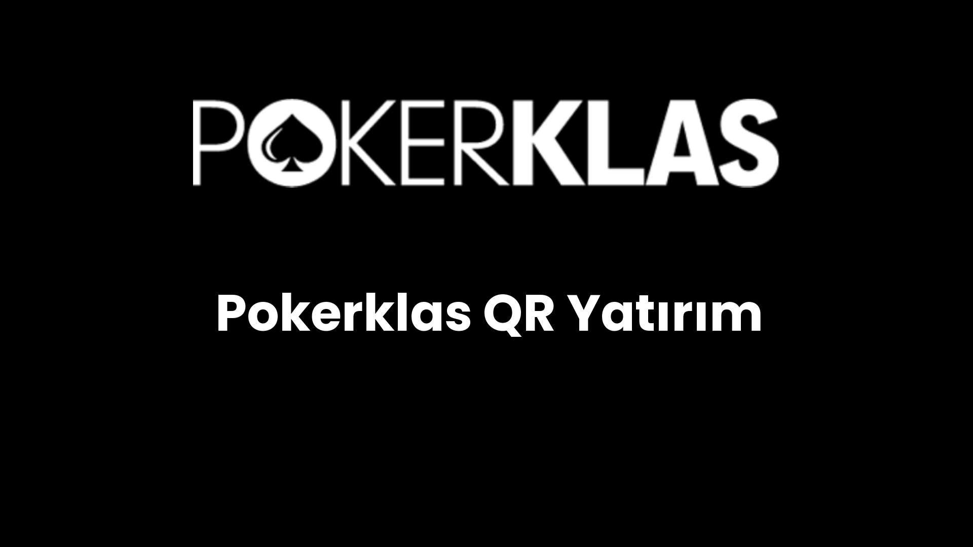 pokerklas qr yatirim 138