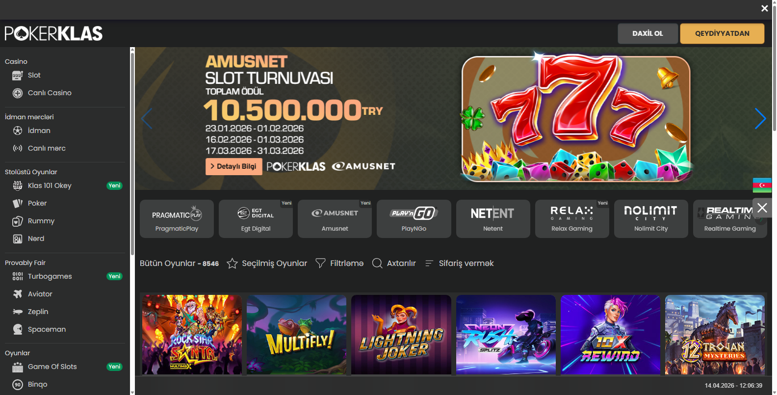 Pokerklas Belge İstiyor Mu?